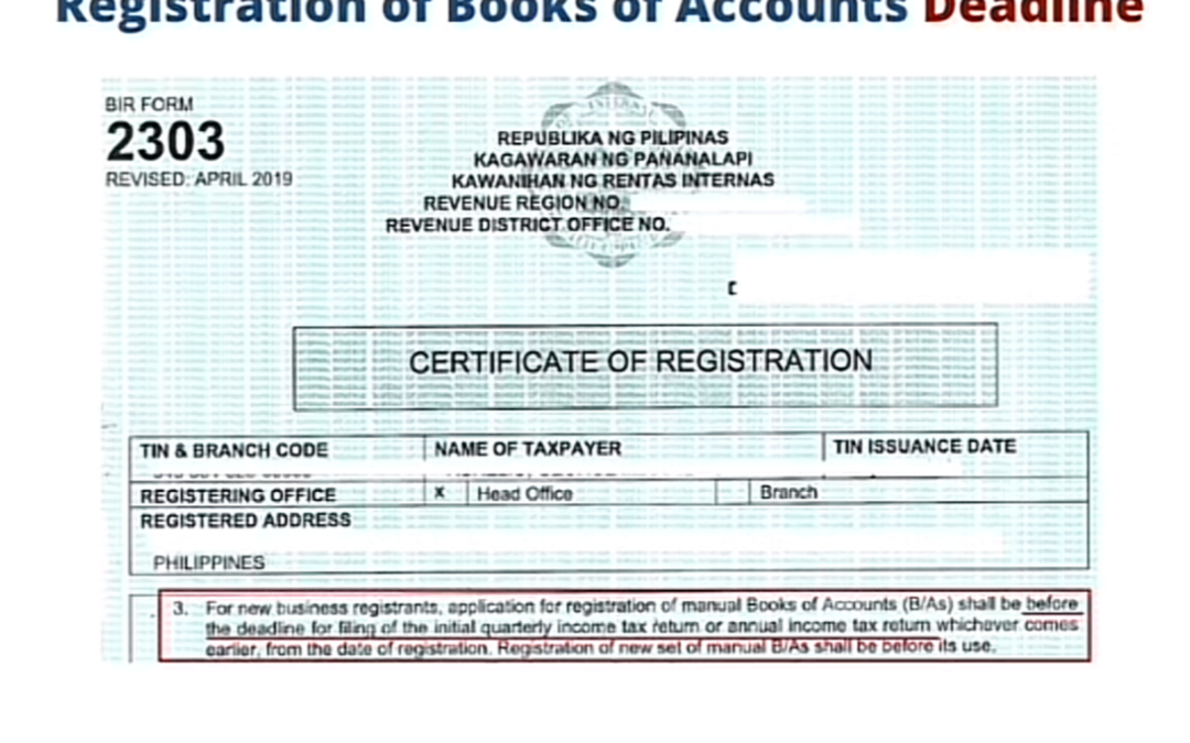 Registration of Books of Accounts Deadline: What You Need to Know